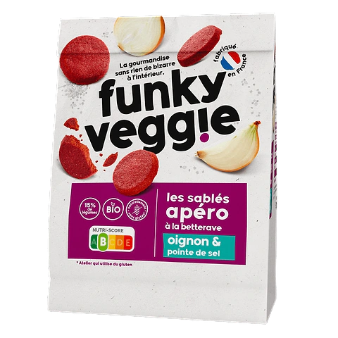 Rode Biet Uien Zandkoekjes BIO